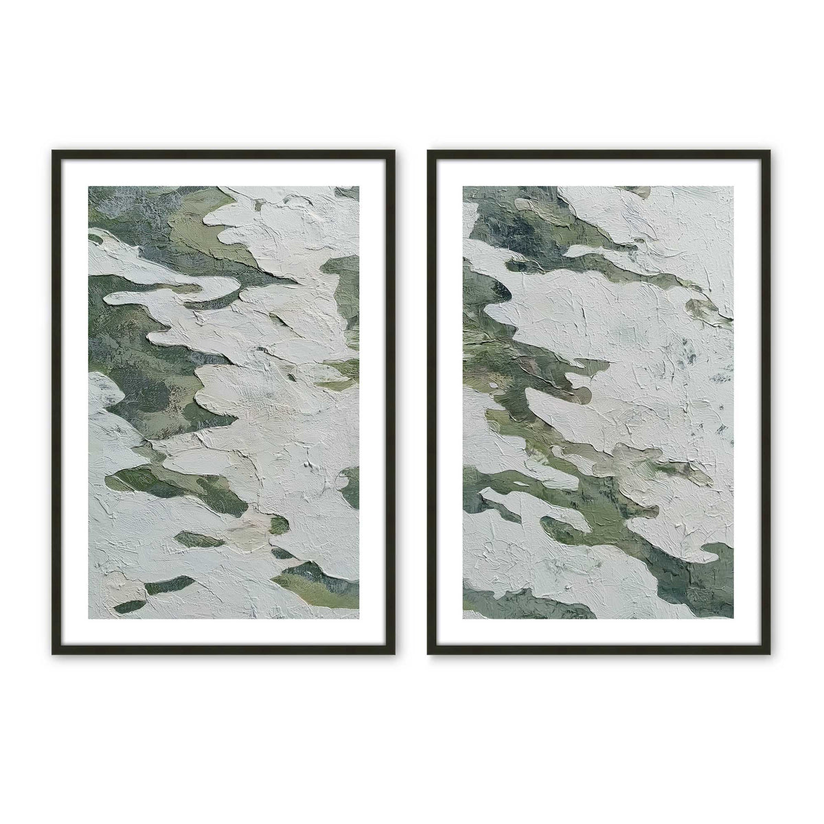 [Color:Satin Black], Picture of art in a Satin Black frame