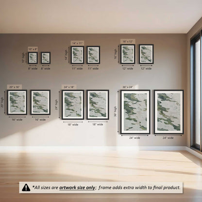 Limestone Passage Set of 2 Prints