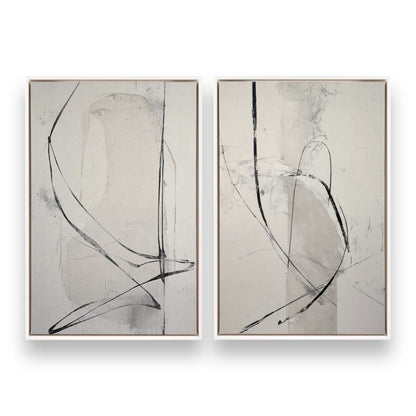 [Color:Opaque White], Picture of art in a White frame