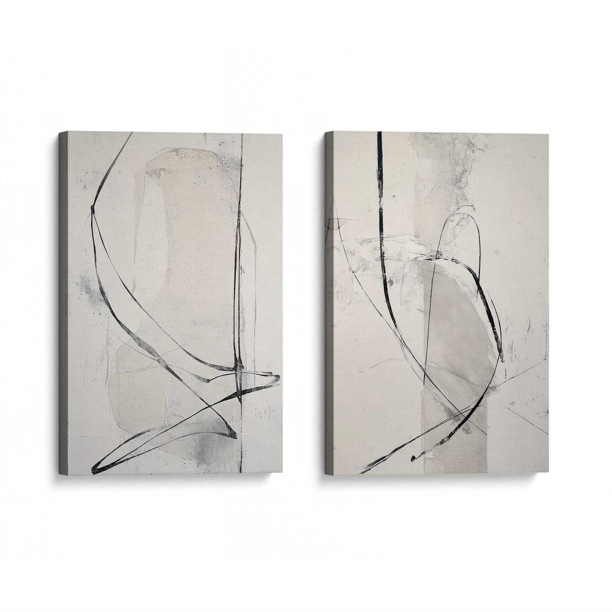 [Color:Stretched Canvas], Picture of art at an angle