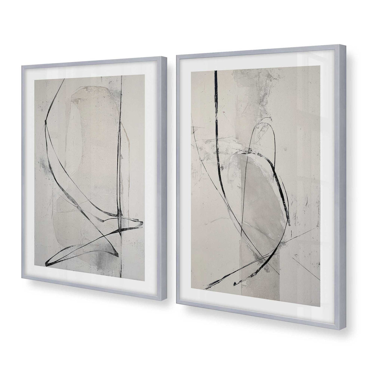 [Color:Polished Chrome], Picture of art in a Polished Chrome frame at an angle