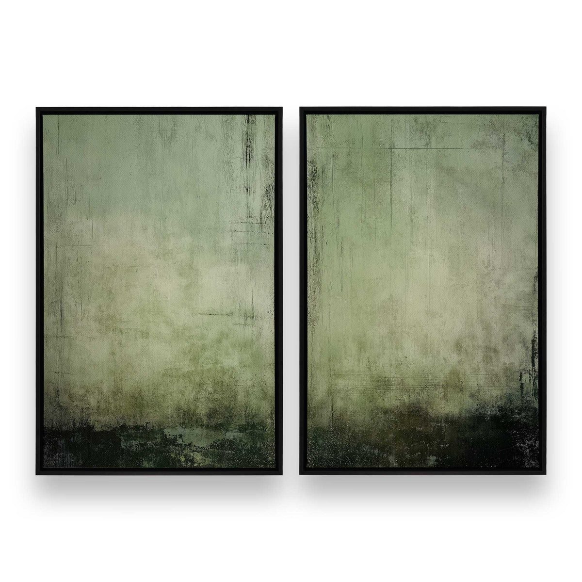 [Color:Satin Black], Picture of art in a Satin Black frame