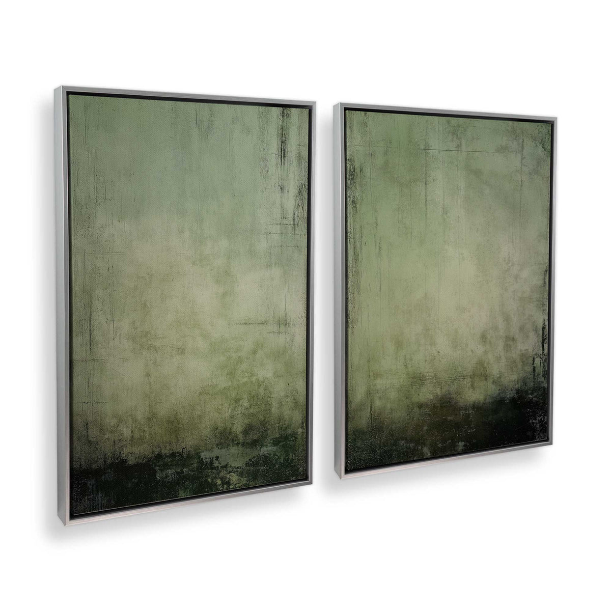 [Color:Polished Chrome], Picture of art in a Polished Chrome frame at an angle