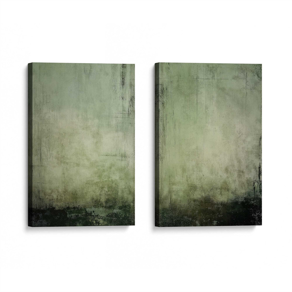 [Color:Stretched Canvas], Picture of art at an angle