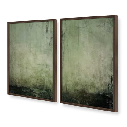 [Color:Belvinder Brown], Picture of art in a Belvinder Brown frame at an angle