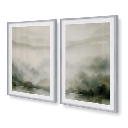 [Color:Polished Chrome], Picture of art in a Polished Chrome frame at an angle