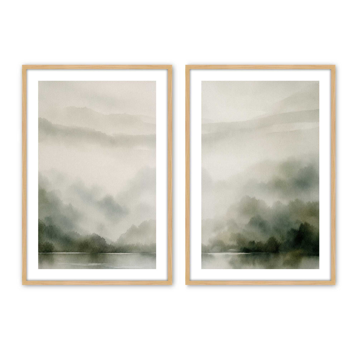 [Color:American Maple], Picture of art in a American Maple frame