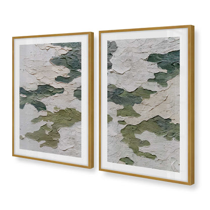 [Color:Polished Gold], Picture of art in a Polished Gold frame at an angle