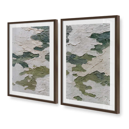 [Color:Belvinder Brown], Picture of art in a Belvinder Brown frame at an angle