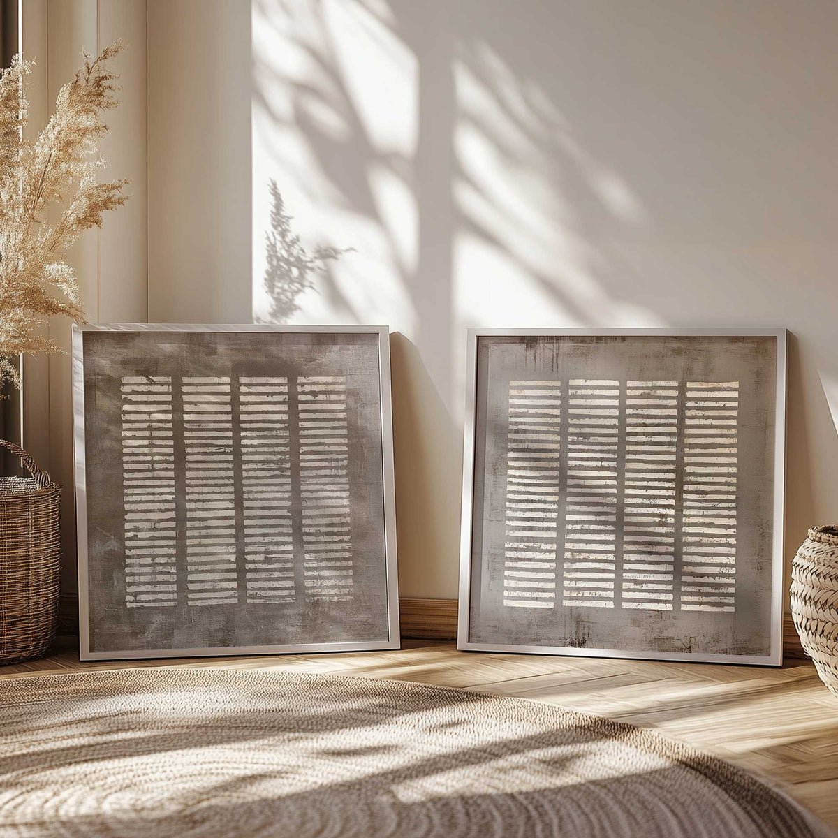 [Color:Opaque White], Picture of art in an Opaque White frame