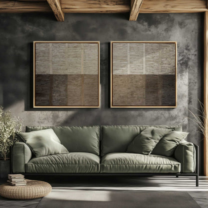 [Color:Walnut], Picture of art in a Walnut frame
