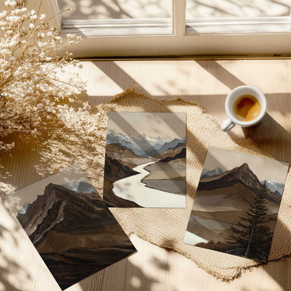 [color:Rolled Print], Art in a room