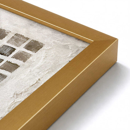 [Color:Polished Gold], Picture of art in a Polished Gold frame of the corner