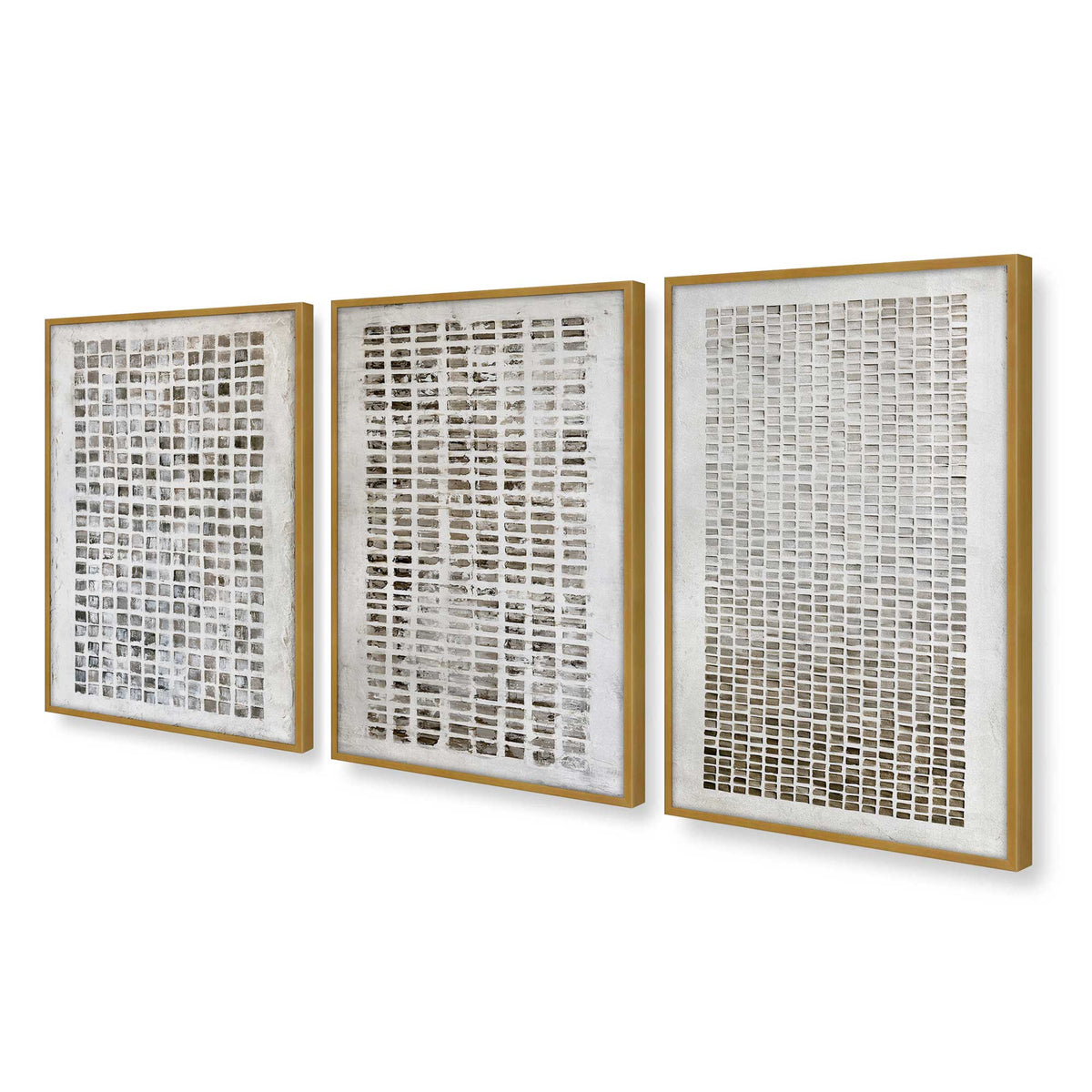 [Color:Polished Gold], Picture of art in a Polished Gold frame at an angle