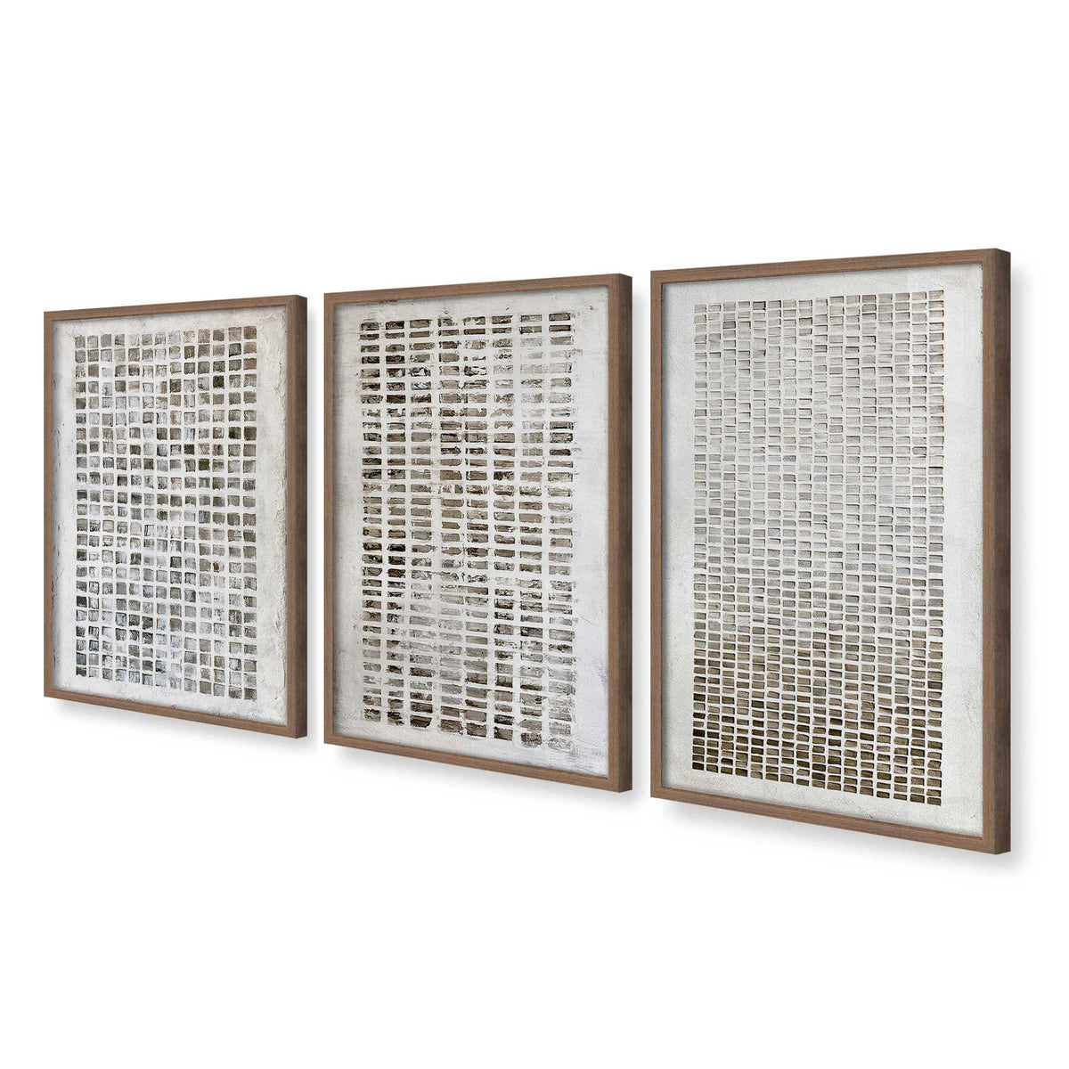 [Color:Walnut], Picture of art in a Walnut frame at an angle