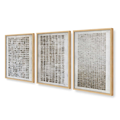 [Color:American Maple], Picture of art in an American Maple frame at an angle
