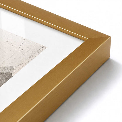 [Color:Polished Gold], Picture of art in a Polished Gold frame of the corner