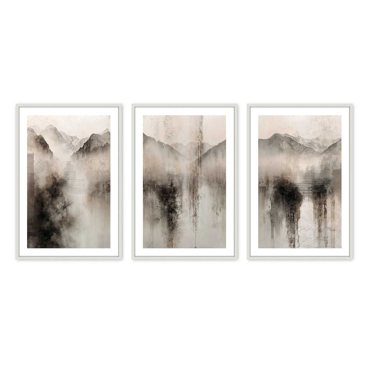 [Color:Opaque White], Picture of art in an Opaque White frame