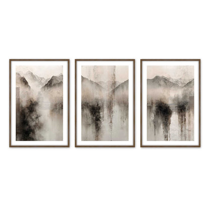 [Color:Walnut], Picture of art in a Walnut frame