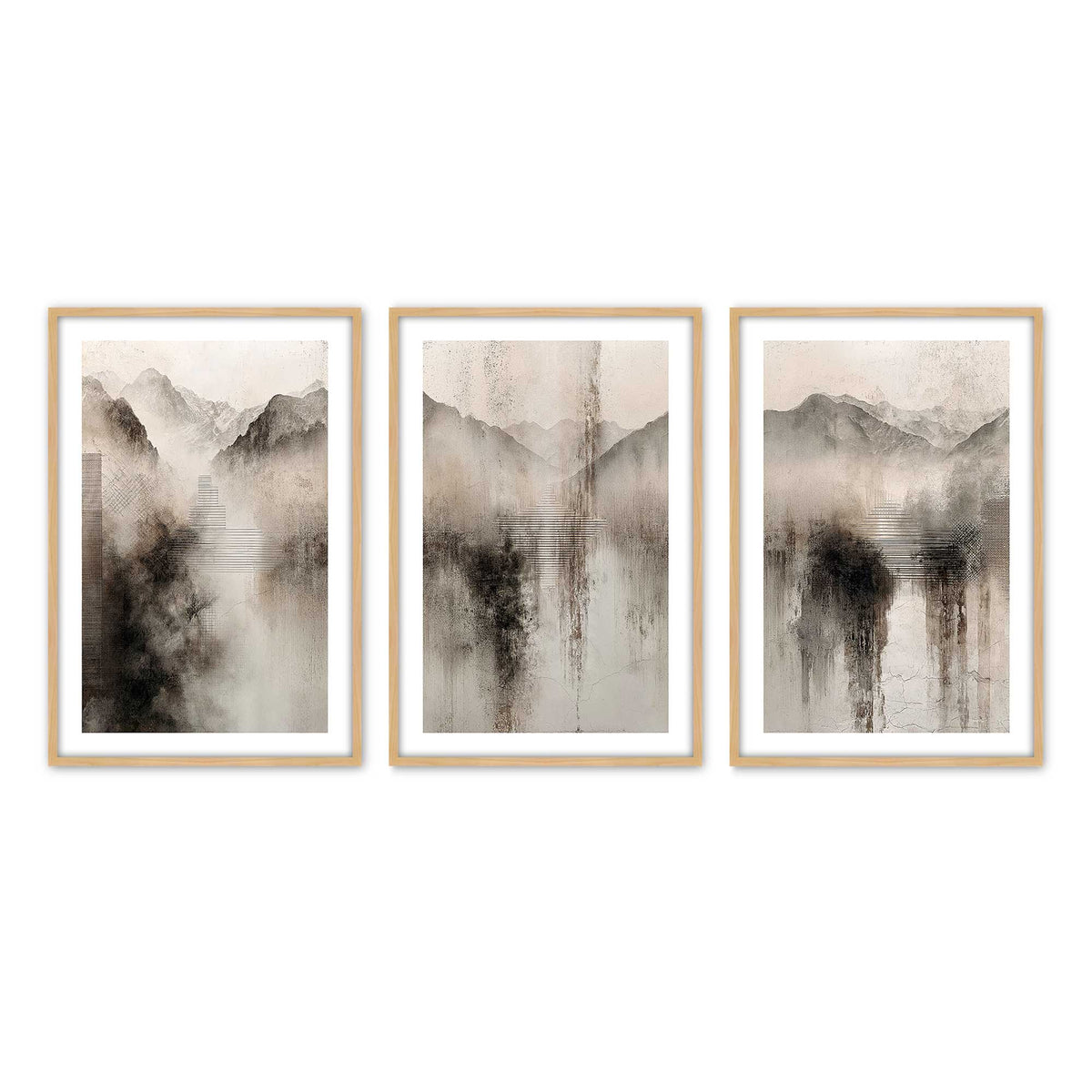 [Color:American Maple], Picture of art in an American Maple frame