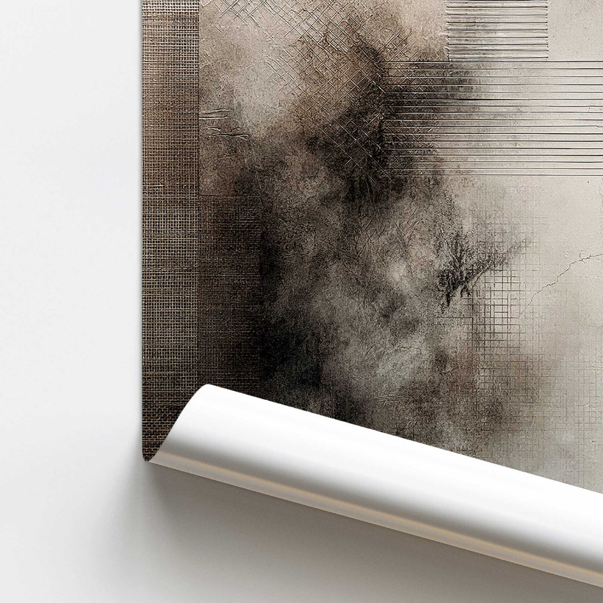 [color:Rolled Print], Picture of close up of art