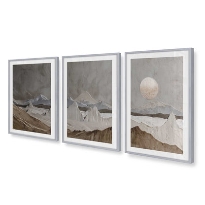 [Color:Polished Chrome], Picture of art in a Polished Chrome frame at an angle