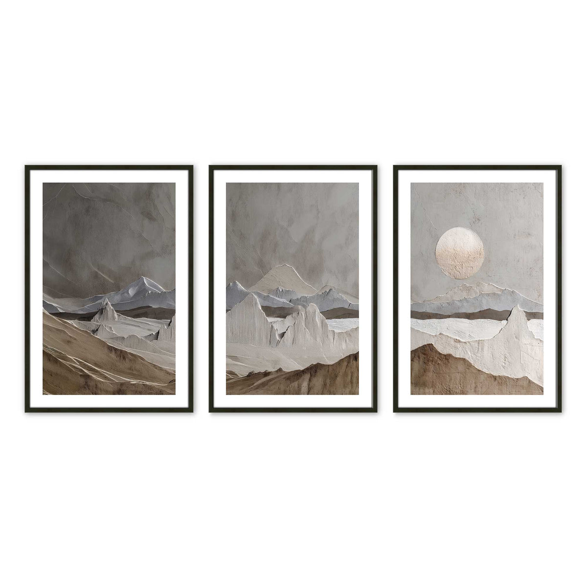 [Color:Satin Black], Picture of art in a Satin Black frame