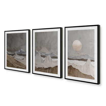 [Color:Satin Black], Picture of art in a Satin Black frame at an angle