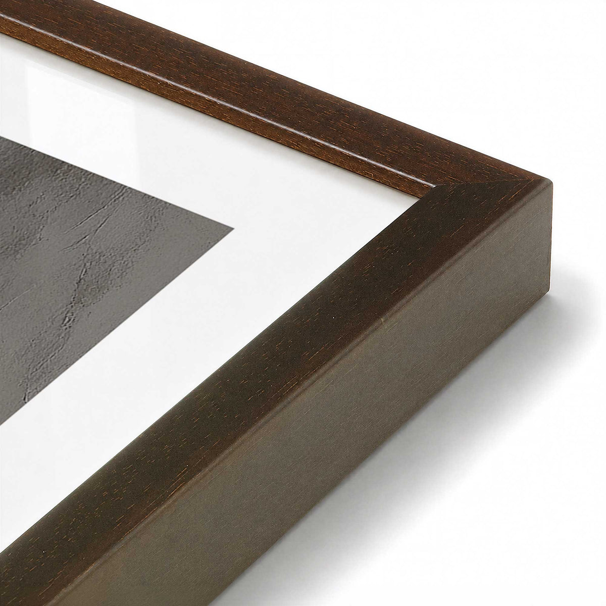 [Color:Belvinder Brown], Picture of art in a Belvinder Brown frame of the corner