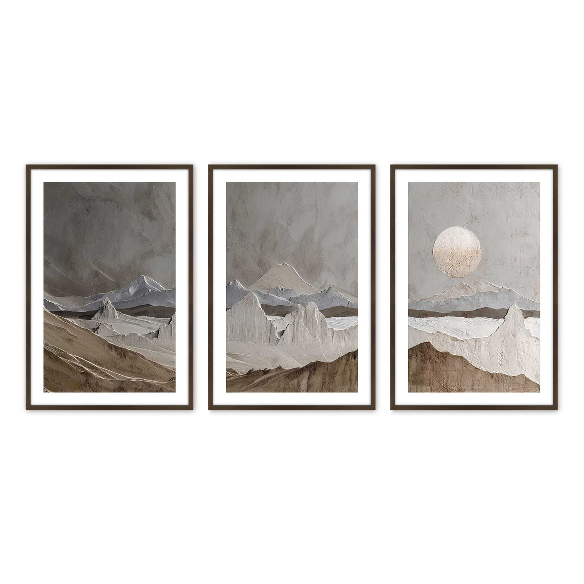 [Color:Belvinder Brown], Picture of art in a Belvinder Brown frame