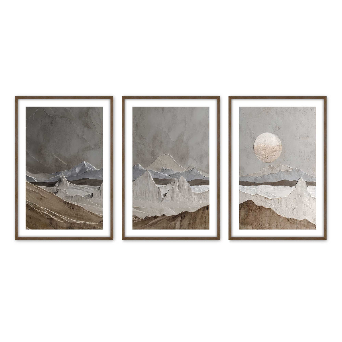 [Color:Walnut], Picture of art in a Walnut frame