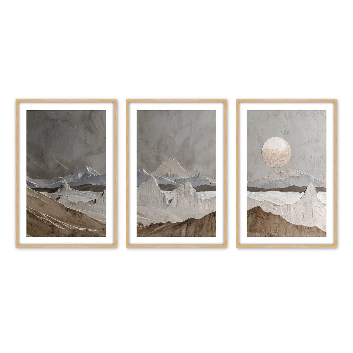 [Color:American Maple], Picture of art in an American Maple frame