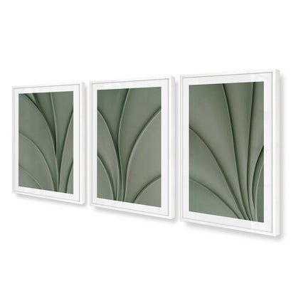 [Color:Opaque White], Picture of art in an Opaque White frame at an angle