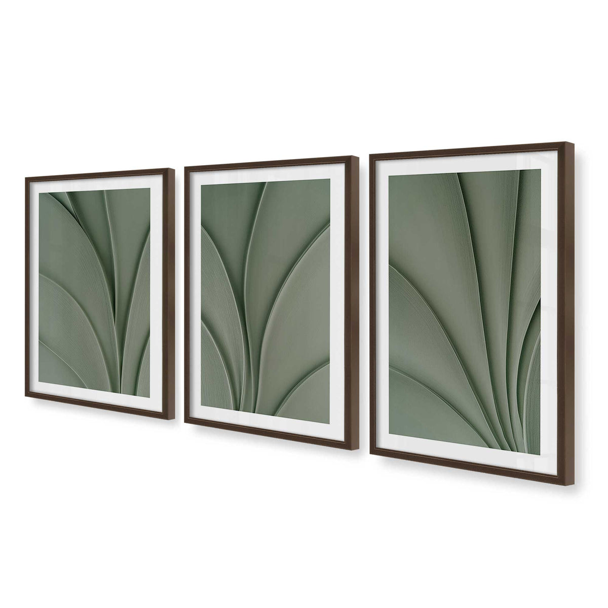 [Color:Belvinder Brown], Picture of art in a Belvinder Brown frame at an angle