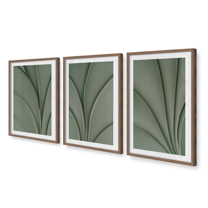 [Color:Walnut], Picture of art in a Walnut frame at an angle
