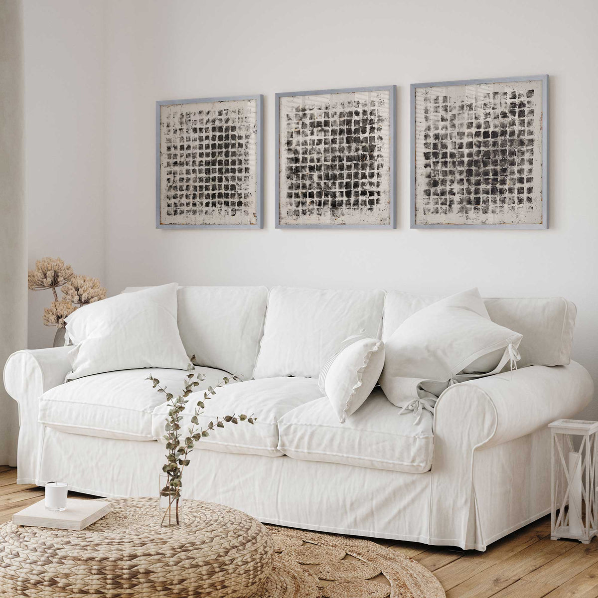 [Color:Opaque White], Picture of art in a Opaque White frame