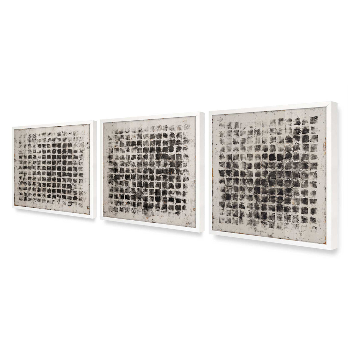 [Color:Opaque White], Picture of art in a Opaque White frame at an angle