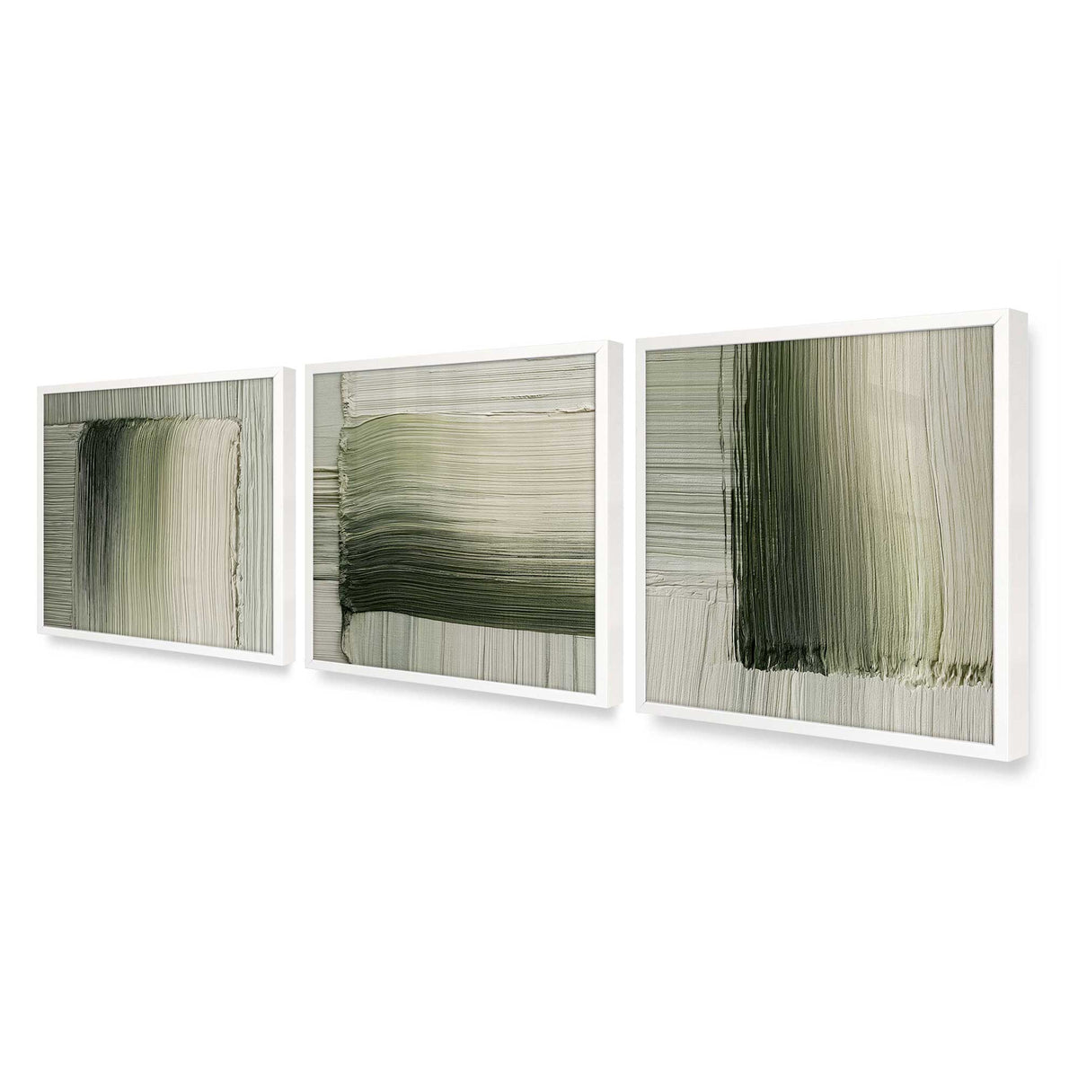 [Color:Opaque White], Picture of art in a Opaque White frame at an angle