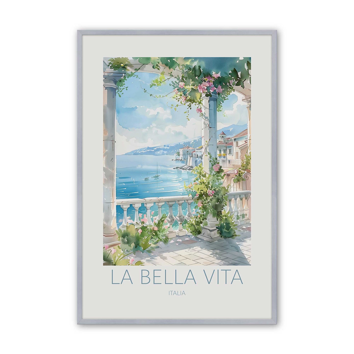[Color:Polished Chrome], Picture of art in a Polished Chrome frame