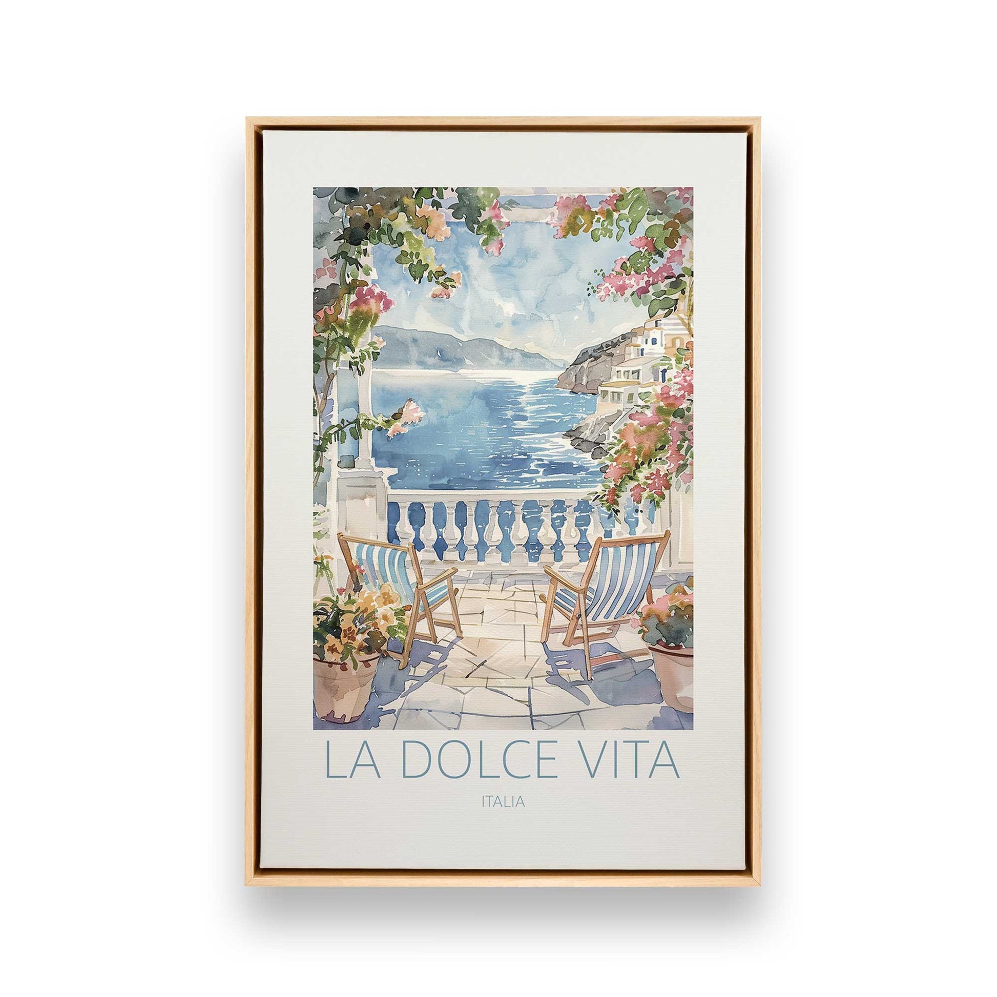 [Color:American Maple], Picture of art in an American Maple frame