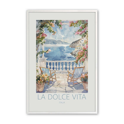 [Color:Opaque White], Picture of art in a Opaque White frame