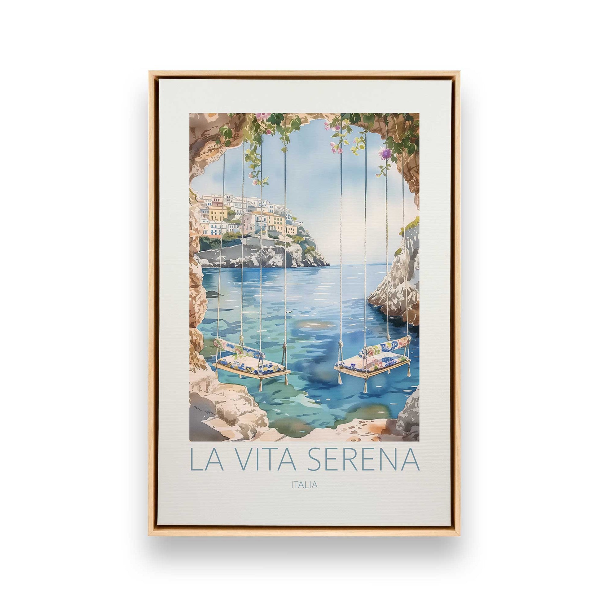 [Color:American Maple], Picture of art in an American Maple frame