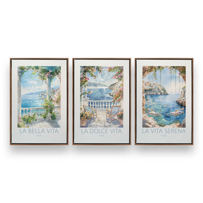 [Color:Walnut], Picture of art in a Walnut frame
