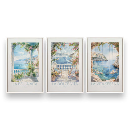 [Color:Opaque White], Picture of art in a White frame
