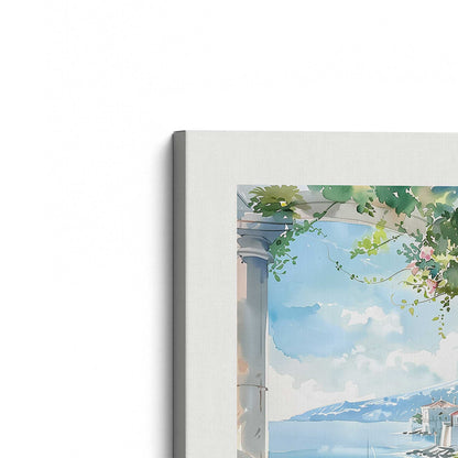 [Color:Stretched Canvas], Picture of the corner of the art
