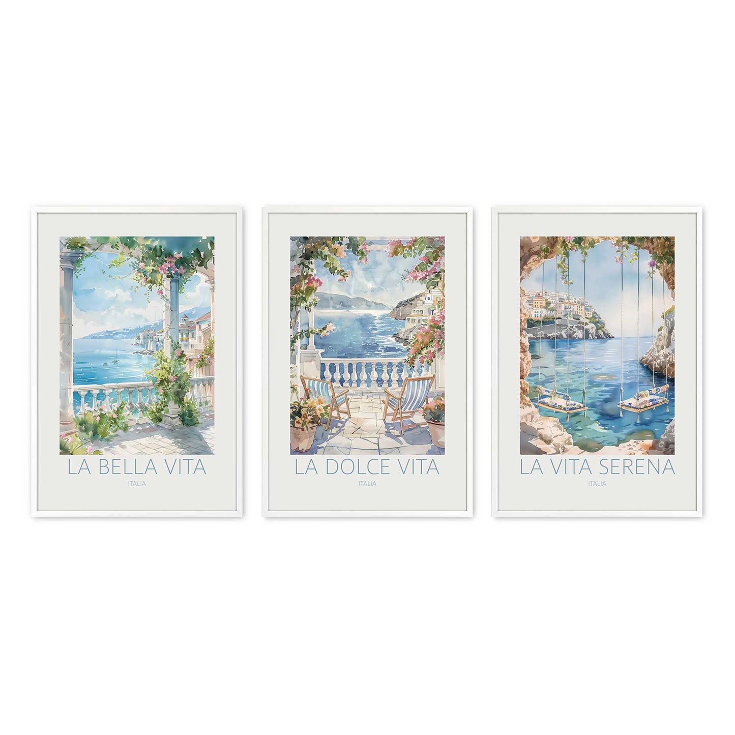 [Color:Opaque White], Picture of art in an Opaque White frame