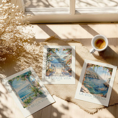 Bella Vita Views Set of 3 Prints