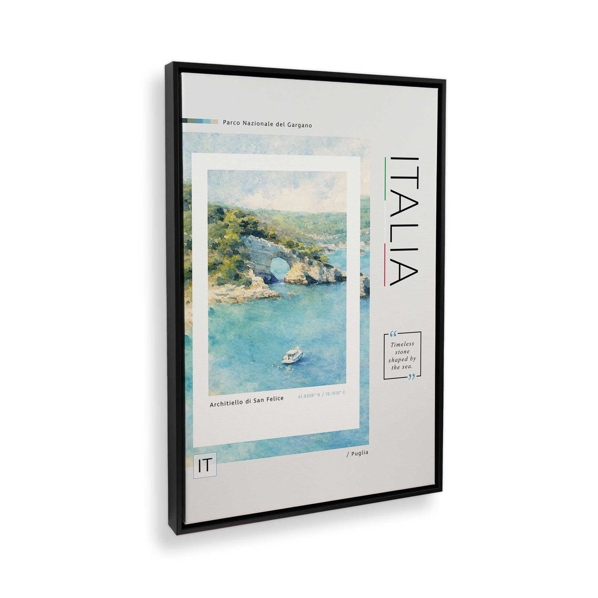 [Color:Satin Black], Picture of the corner of the art