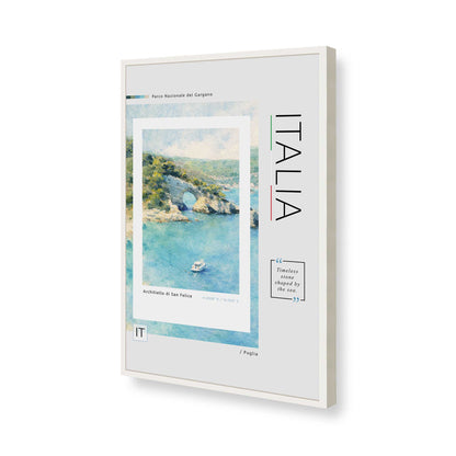 [Color:Opaque White], Picture of art in a Polished Chrome frame of the corner