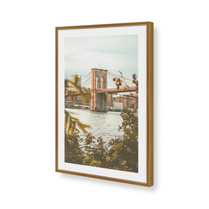[Color:Polished Gold], Picture of art in a Polished Gold frame of the corner